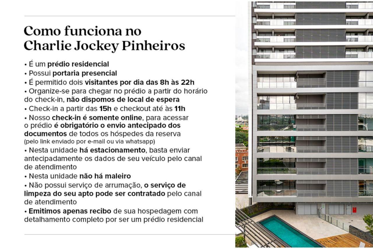 Charlie Jockey Pinheiros Apartman São Paulo Kültér fotó